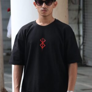 Berserk Oversized Black T-Shirt
